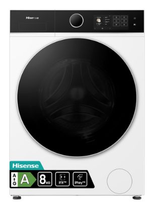 Immagine di Hisense WF5I8043BWF lavatrice Caricamento frontale 8 kg 1400 Giri/min Bianco