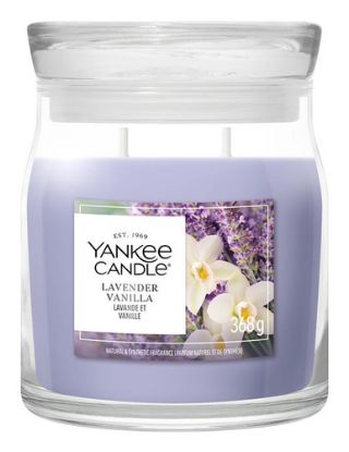 Immagine di Yankee Candle Lavender Vanilla candela di cera Rotondo Fruttato Lavanda 1 pz