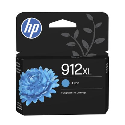 Immagine di HP Cartuccia di inchiostro ciano originale 912XL ad alta capacità