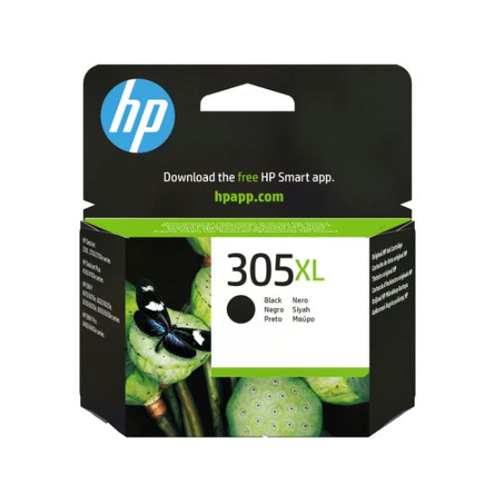 Immagine di HP Cartuccia di inchiostro nero originale ad alta capacità 305XL