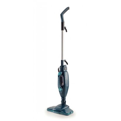 Immagine di Ariete 4175 Steam Mop Foldable 10 in 1, Scopa a Vapore Pieghevole, 1500 Watt, 10 funzioni in 1, Kit accessori, Capacità 350 cc, Blu