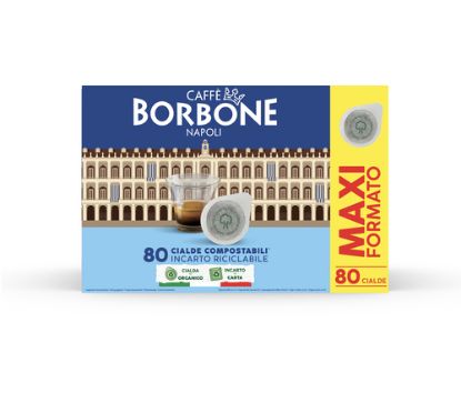 Immagine di Caffè Borbone Cialda ESE 44mm - Miscela Decisa - 80 cialde