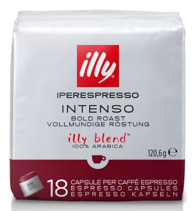 Immagine di Illy 18 Caffè in Capsule Iperespresso tostato INTENSO