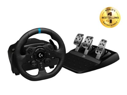 Immagine di Logitech G G923 Nero USB 2.0 Sterzo + Pedali Analogico/Digitale PC, PlayStation 4, PlayStation 5