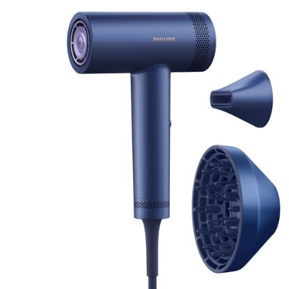 Immagine di Philips Serie 8000 Asciugacapelli con ThermoShield Advanced blu adriatico BHD839/10