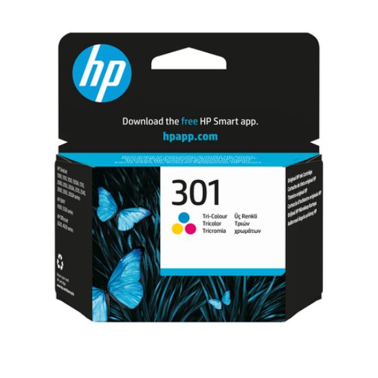 Immagine di HP Cartuccia originale inchiostro tricromia 301