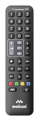 Immagine di Meliconi Control Duo telecomando IR Wireless TV e Decoder