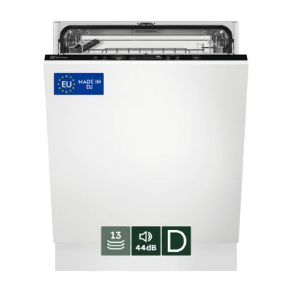 Immagine di Electrolux Lavastoviglie Incasso 60 Cm - Int. Totale 13 Coperti Classe D 44 Dba EES47325L MADE IN EUROPE