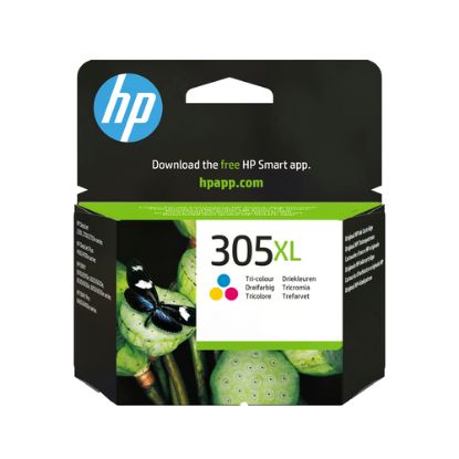 Immagine di HP Cartuccia di inchiostro tricromia originale ad alta capacità 305XL
