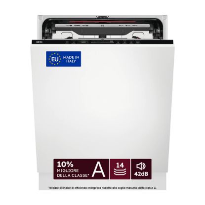 Immagine di AEG Lavastoviglie Incasso 60 Cm - Int. Totale 14 Coperti Classe A-10% 42 Dba MADE IN ITALY FSE77717P