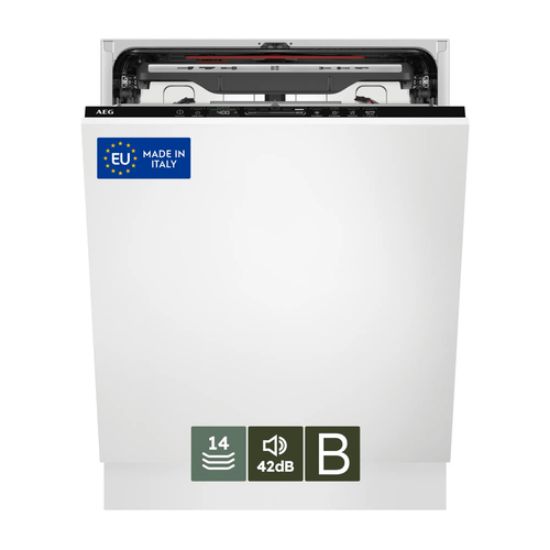 Immagine di AEG Lavastoviglie Incasso 60 Cm - Int. Totale 14 Coperti Classe B 42 Dba MADE IN ITALY FSS75747P