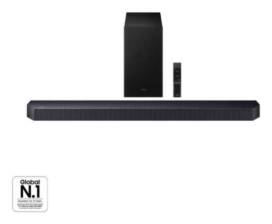 Immagine di Samsung Q-series Soundbar HW-Q600F/ZF, Audio 3.1.2 canali , Wireless Dolby Atmos, 2025