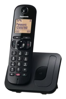 Immagine di Panasonic KX-TGC250JTB telefono Telefono DECT Identificatore di chiamata Nero