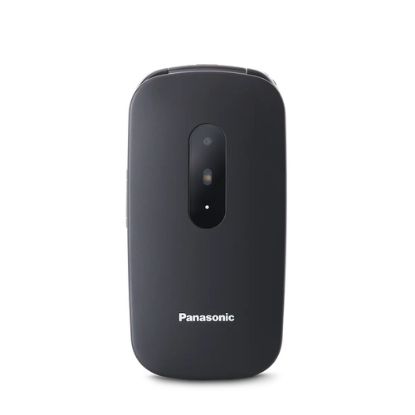 Immagine di Panasonic KX-TU446EXG - Telefono per anziani a conchiglia, facile da usare, display leggibile, grigio
