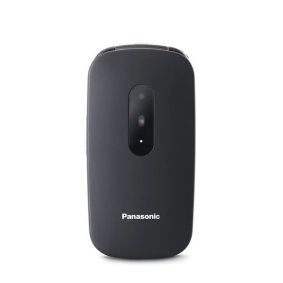 Immagine di Panasonic KX-TU446EXG - Telefono per anziani a conchiglia, facile da usare, display leggibile, grigio