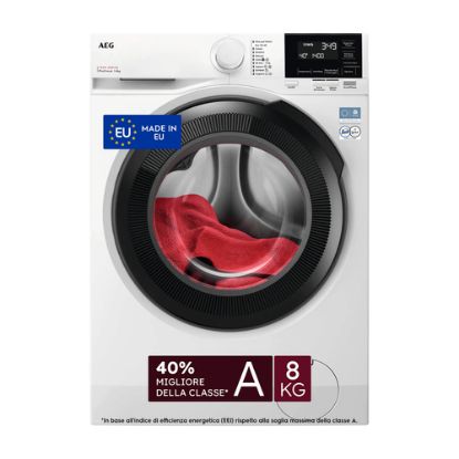 Immagine di AEG Series 7000 Lavatrice Carica Frontale 8 Kg Classe A-40% 1400 Giri LR7FG84B4 MADE IN EUROPE