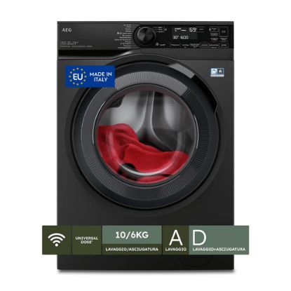 Immagine di AEG Lavasciuga 10+6 Kg Classe D/A 1600 Giri MADE IN ITALY LWR7BLACK