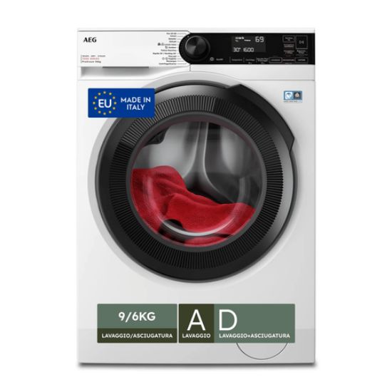 Immagine di AEG Lavasciuga 9+6 Kg Classe D/A 1600 Giri MADE IN ITALY LWR7D966OB