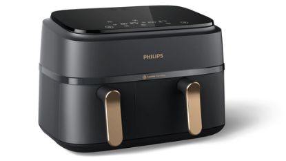 Immagine di Philips Serie 3000 Airfryer doppio cestello, friggitrice ad aria da 9.0L, 12 metodi di cottura, App per ricette NA352/00