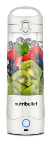 Immagine di NutriBullet Portable – Mini Frullatore Compatto e Portatile, Ricaricabile USB-C, Smoothie Maker, Bianco (NBP003W)