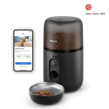 Immagine di Philips Serie 5000 Distributore di cibo smart con telecamera Pet Series PAW5320/02