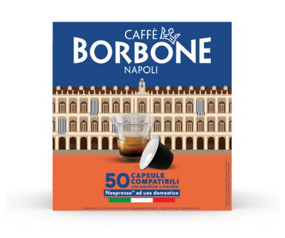 Immagine di Caffè Borbone Capsule Compatibili sistema Nespresso - Miscela Decaffeinato - 50 capsule