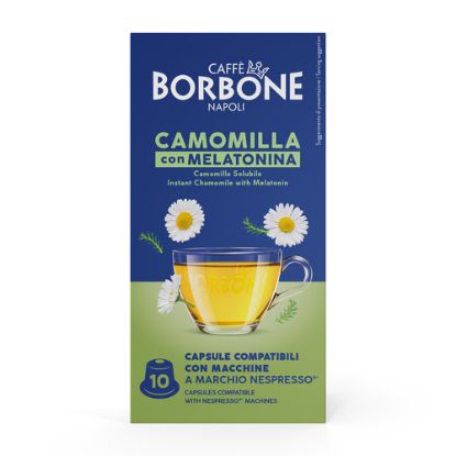 Immagine di Caffè Borbone Capsule Compatibili sistema Nespresso - Camomilla Con Melatonina - 10 caps