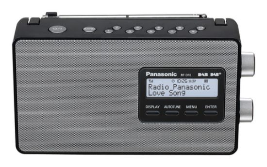 Immagine di Panasonic Radio Portatile FM/DAB+, Batteria/Corrente RF-D10
