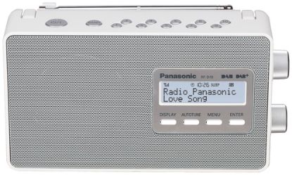 Immagine di Panasonic Radio Portatile FM/DAB+, Batteria/Corrente RF-D10