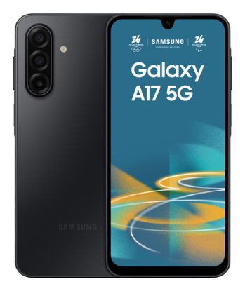 Immagine di Samsung Galaxy A17 5G, Android 15, Display sAMOLED 6.7", 8GB RAM, 256GB, Batteria 5.000 mAh, Resistenza IP54, Memoria espandibile fino a 2TB, Black