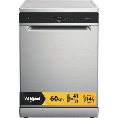 Immagine di Whirlpool Lavastoviglie FS 60cm classe A, 14 coperti, terzo cesto flessibile, 6° senso, PowerCleanPro
