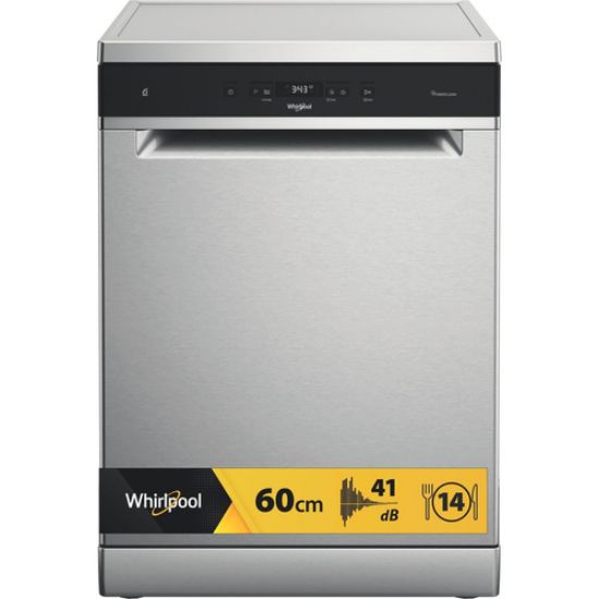 Immagine di Whirlpool Lavastoviglie FS 60cm classe A, 14 coperti, terzo cesto flessibile, 6° senso, PowerCleanPro