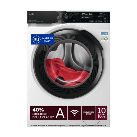 Immagine di AEG Series 7000 Lavatrice Carica Frontale 10 Kg Classe A-40% 1400 Giri MADE IN ITALY XLR7FBGH10V4