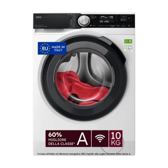 Immagine di AEG Serie 9000 Lavatrice Carica Frontale 10 Kg Classe A-60% 1400 Giri MADE IN ITALY XLR9FBGA10SY