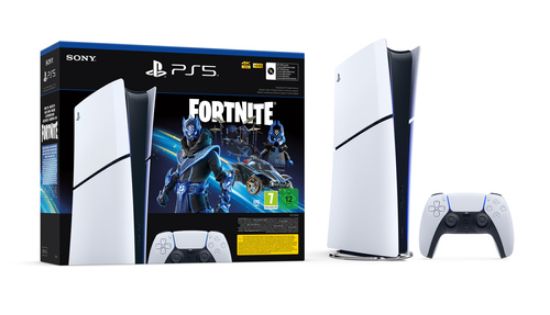 Immagine di Sony Interactive Entertainment Playstation 5 Digital Edition Fortnite 1 TB Wi-Fi Nero, Bianco