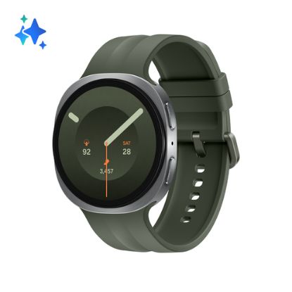 Immagine di Samsung Galaxy Watch9, 44mm, Silver, Bluetooth, Design sottile anti-urto, guida al sonno, coaching salute, benessere cardiaco, batteria da 445 mAh, Snapdragon Wear Elite
