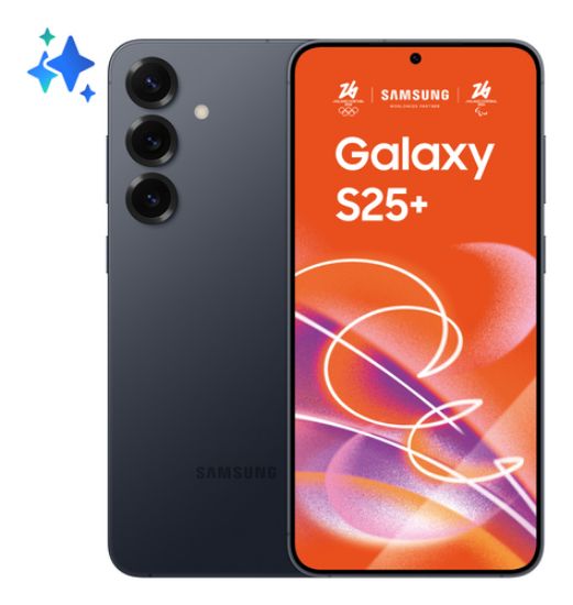Immagine di Samsung Galaxy S25+ SM-S936B/DS 17 cm (6.7") Doppia SIM Android 15 5G USB tipo-C 12 GB 256 GB 4900 mAh Nero