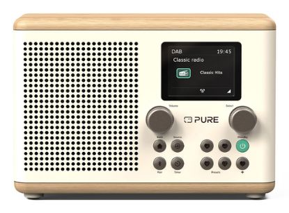 Immagine di Pure Classic H4 Portatile Digitale Quercia, Bianco