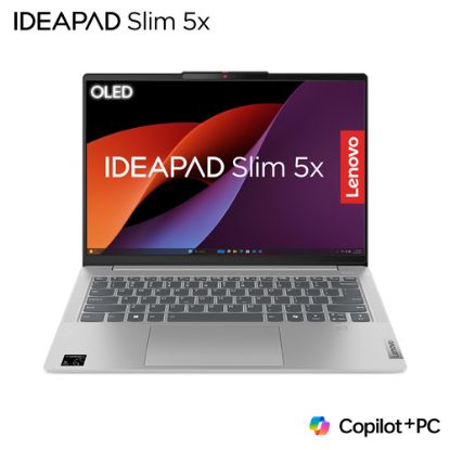 Immagine di Lenovo IdeaPad Notebook 5 | Display 14'' WUXGA (1920x1200) OLED | Processore QLC X1P-42-100 | Memoria RAM 16GB | Memoria SSD 512GB | Scheda grafica Integrata | Sistema Operativo Windows 11 Home | CLOUD_GREY | Alimentatore incluso