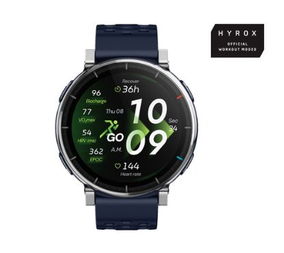 Immagine di Amazfit W2558GL2N smartwatch e orologio sportivo 3,35 cm (1.32") AMOLED Digitale 466 x 466 Pixel Touch screen Argento GPS (satellitare)