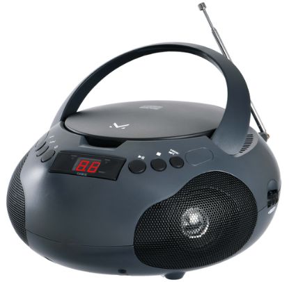 Immagine di New Majestic AH 164 BK Analogico 2 W FM Nero, Blu Riproduzione MP3
