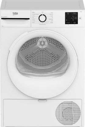 Immagine di Beko BMT93EW Asciugatrice 9kg, Classe D, Linea Estetica NX, motore asincrono, Display digitale, colore Bianco, oblò Bianco