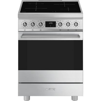 Immagine di Smeg Symphony C6IMXM2 cucina Elettrico Piano cottura a induzione Acciaio inox Made in Italy