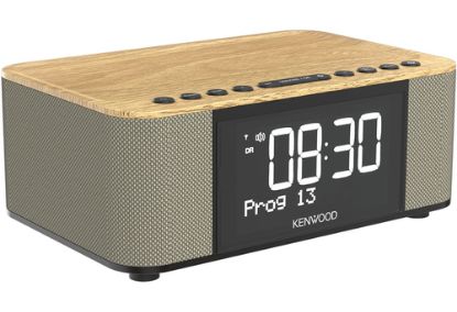 Immagine di Kenwood Electronics CR-ST40DAB-M Orologio Digitale Beige, Nero, Legno