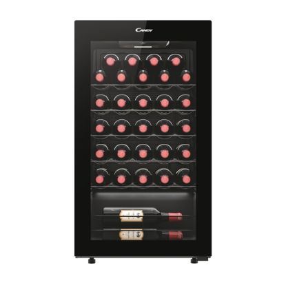 Immagine di Candy DiVino CWC033M Libera installazione Nero 33 bottiglia/bottiglie