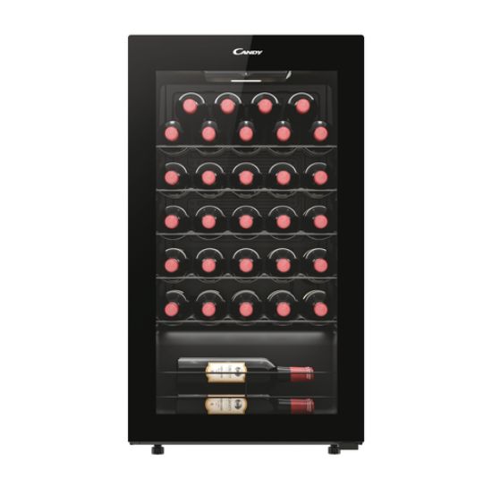 Immagine di Candy DiVino CWC033M Libera installazione Nero 33 bottiglia/bottiglie