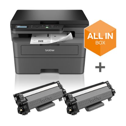 Immagine di Brother DCP-L2627DWXL stampante multifunzione Laser A4 BOX 6000 PAGINE INCLUSE
