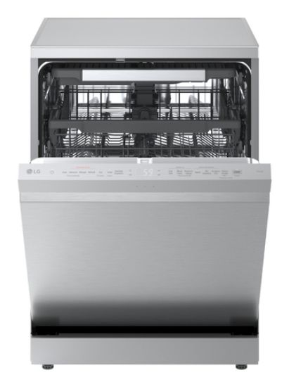 Immagine di LG DF375HVS Lavastoviglie libera installazione, Classe A, 14 Coperti, Vapore, WI-FI, Grigia
