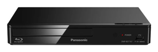 Immagine di Panasonic DMP-BDT167AG lettore DVD/Blu-ray Lettore Blu-Ray Compatibilità 3D Nero