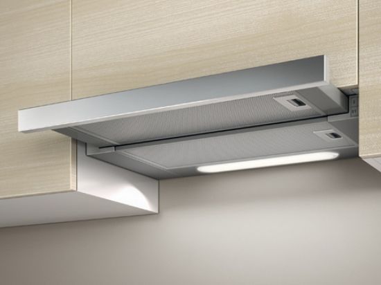 Immagine di Elica ELITE14 LUX GRIX/A/60 Semintegrato (semincassato) Argento, Acciaio inox 336 m³/h